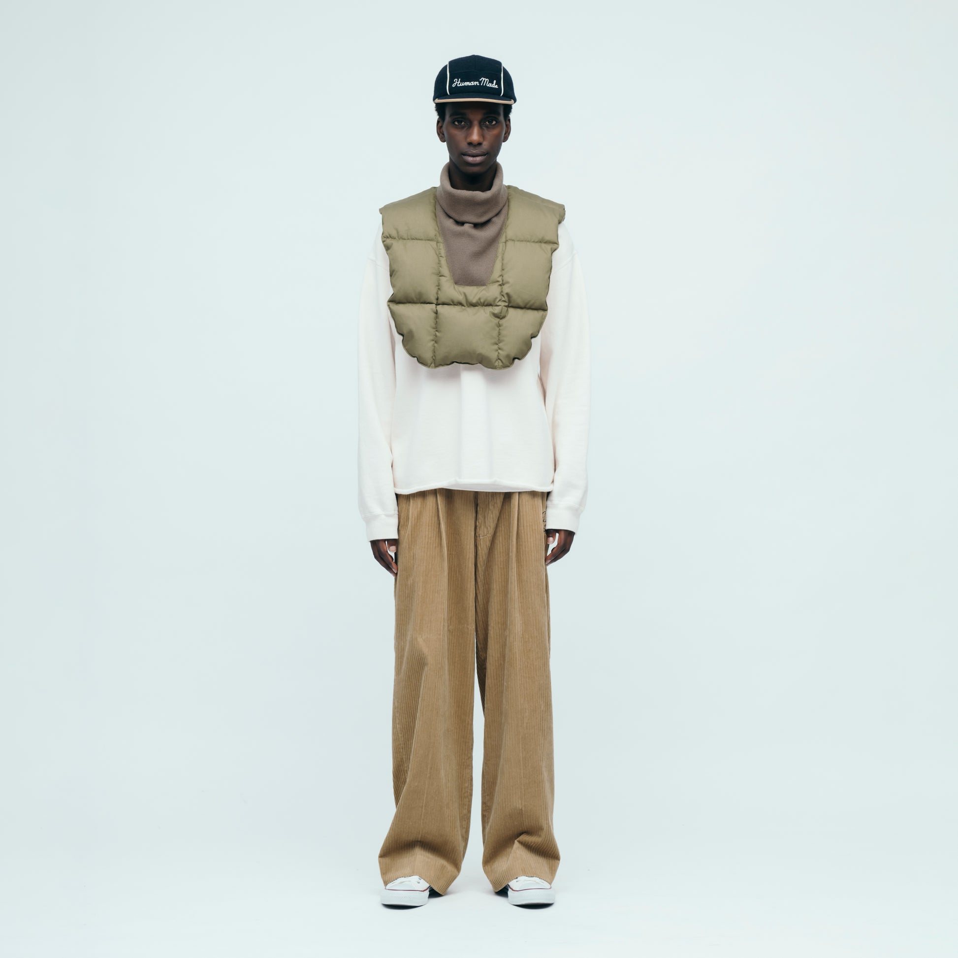 HUMAN MADE  DOWN NECK WARMER  