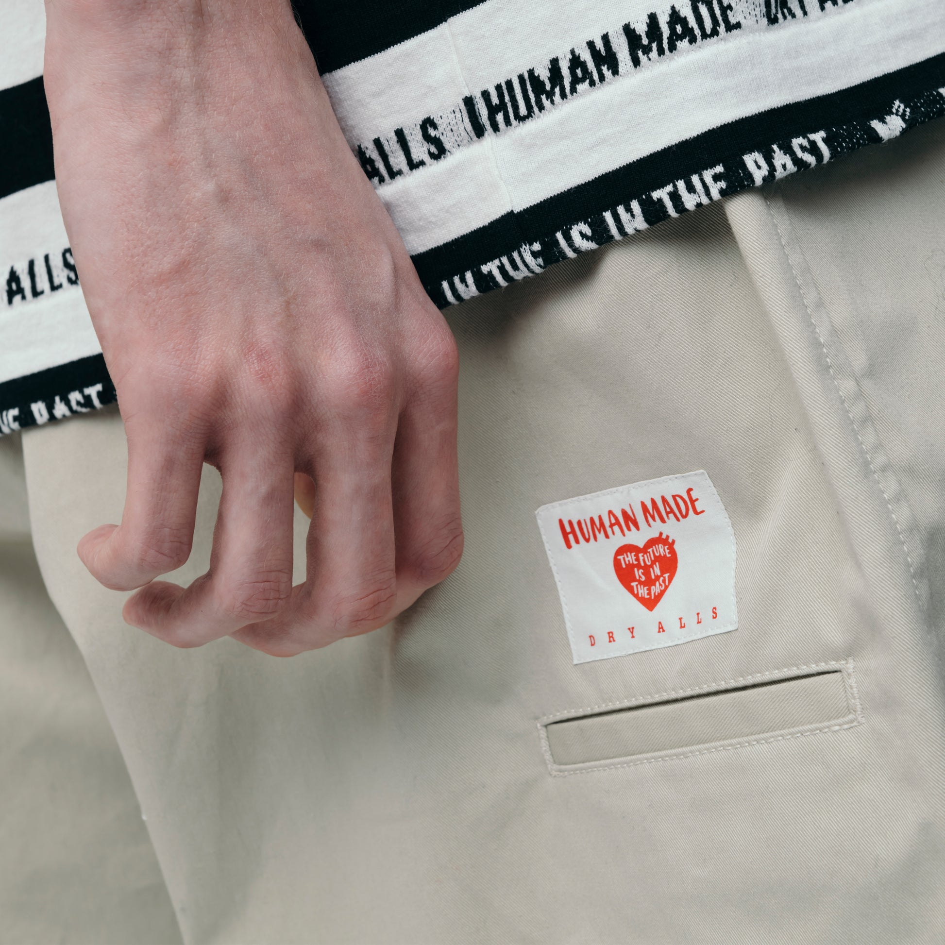 HUMAN MADE SKATER SHORTS BG-4