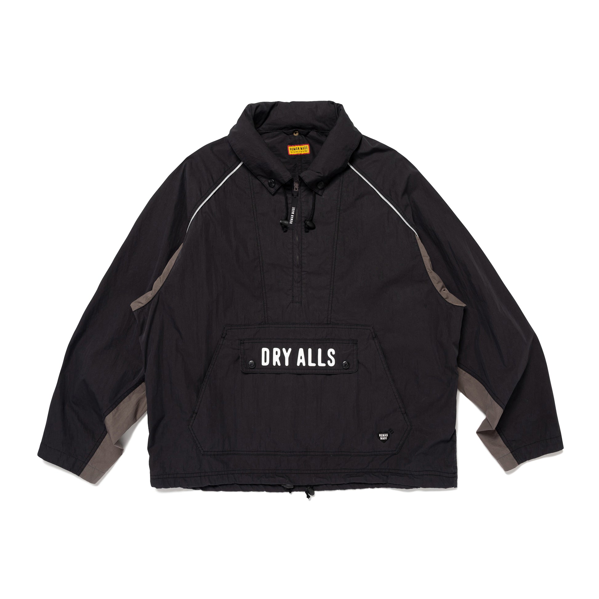 HUMAN MADE NYLON ANORAK BK-A
