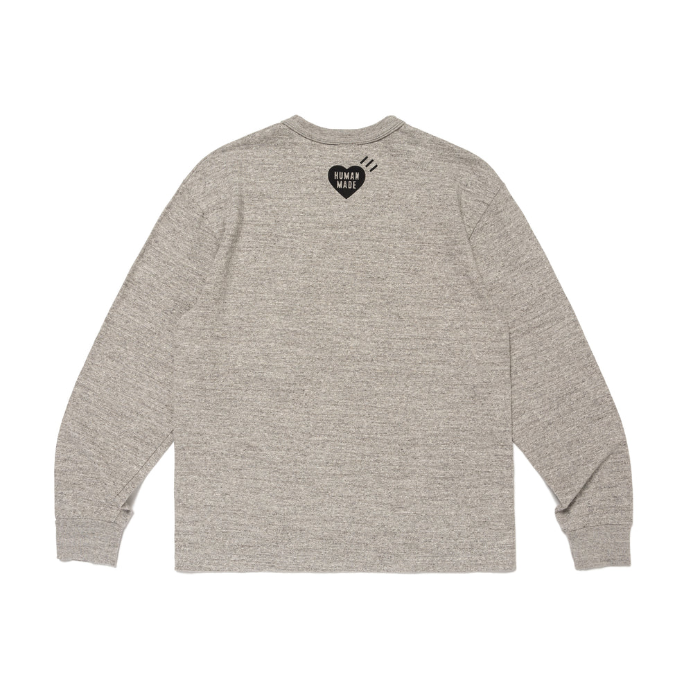 HUMAN MADE GRAPHIC L/S T-SHIRT GY-B