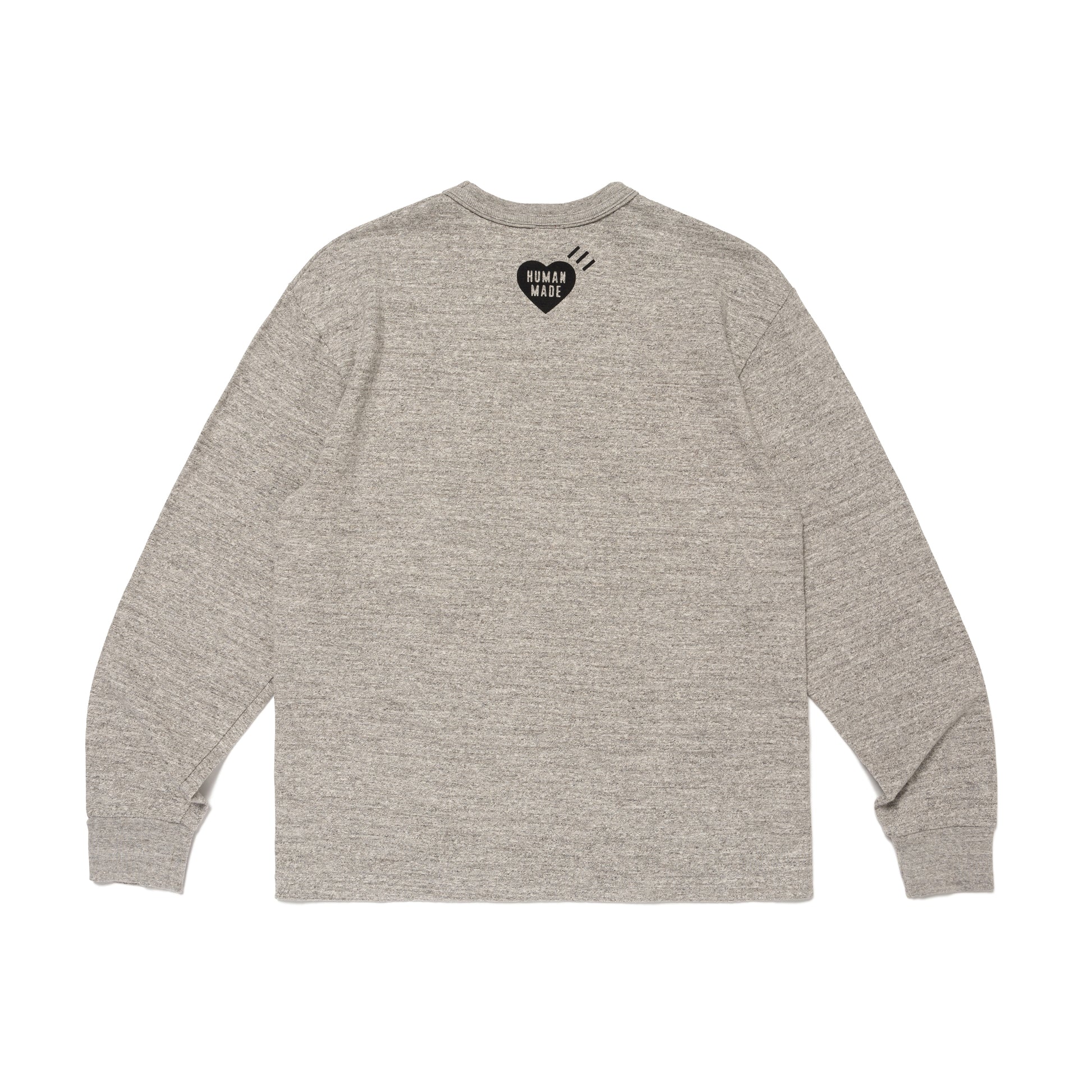 HUMAN MADE GRAPHIC L/S T-SHIRT GY-B