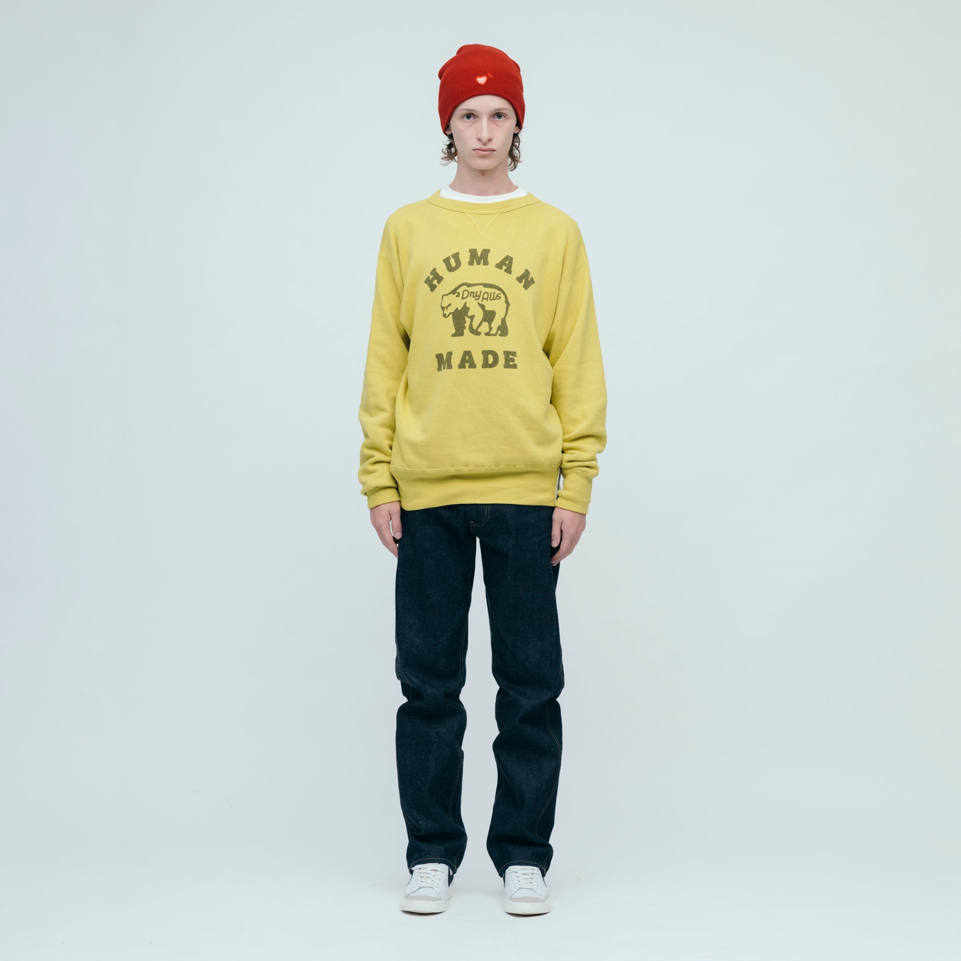 HUMAN MADE TSURIAMI SWEATSHIRT YE-1