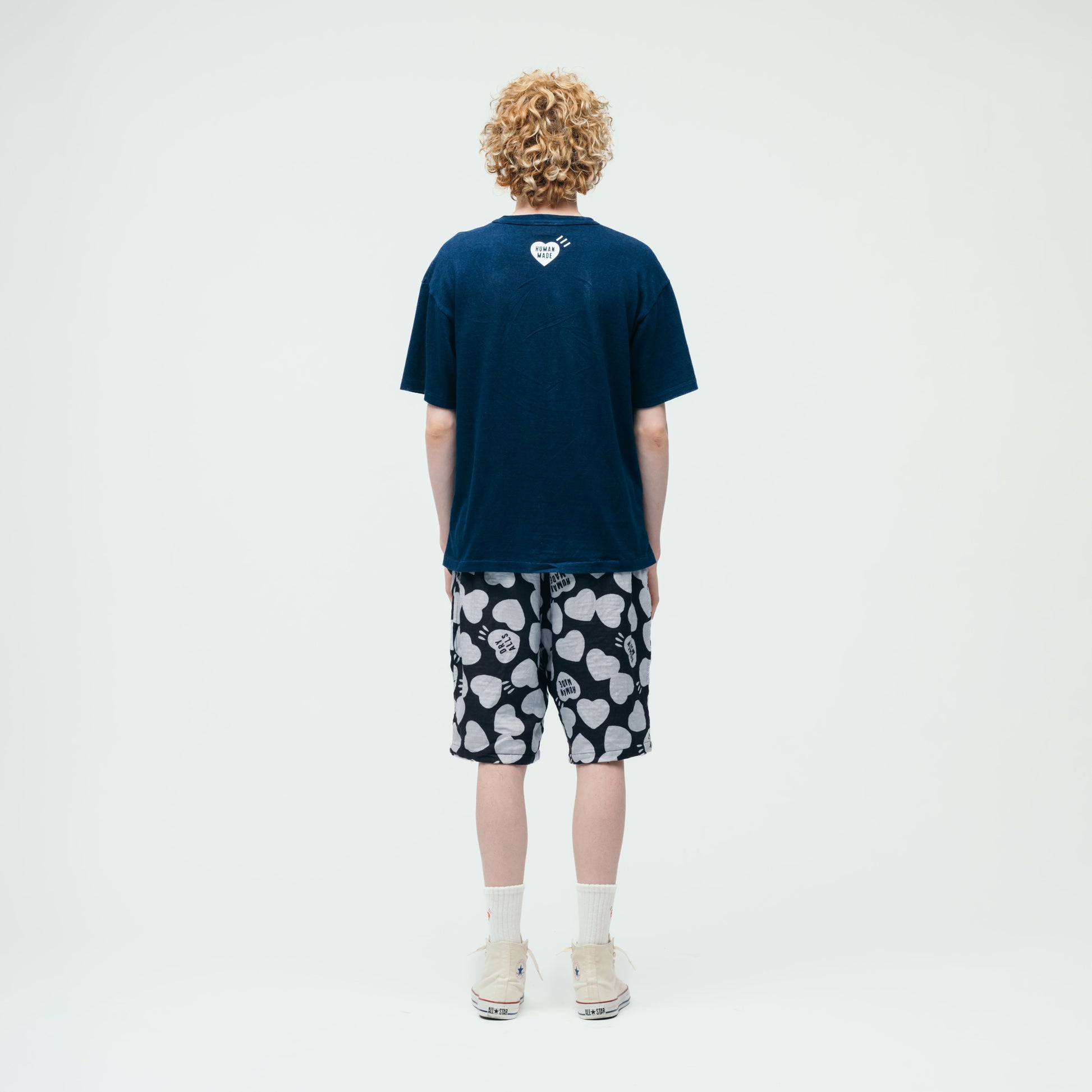 HUMAN MADE INDIGO DYED T-SHIRT IN-2