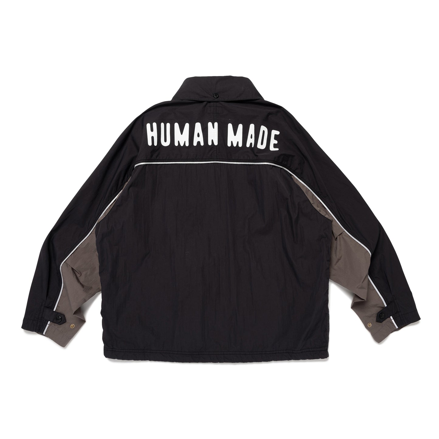 HUMAN MADE NYLON ANORAK BK-B