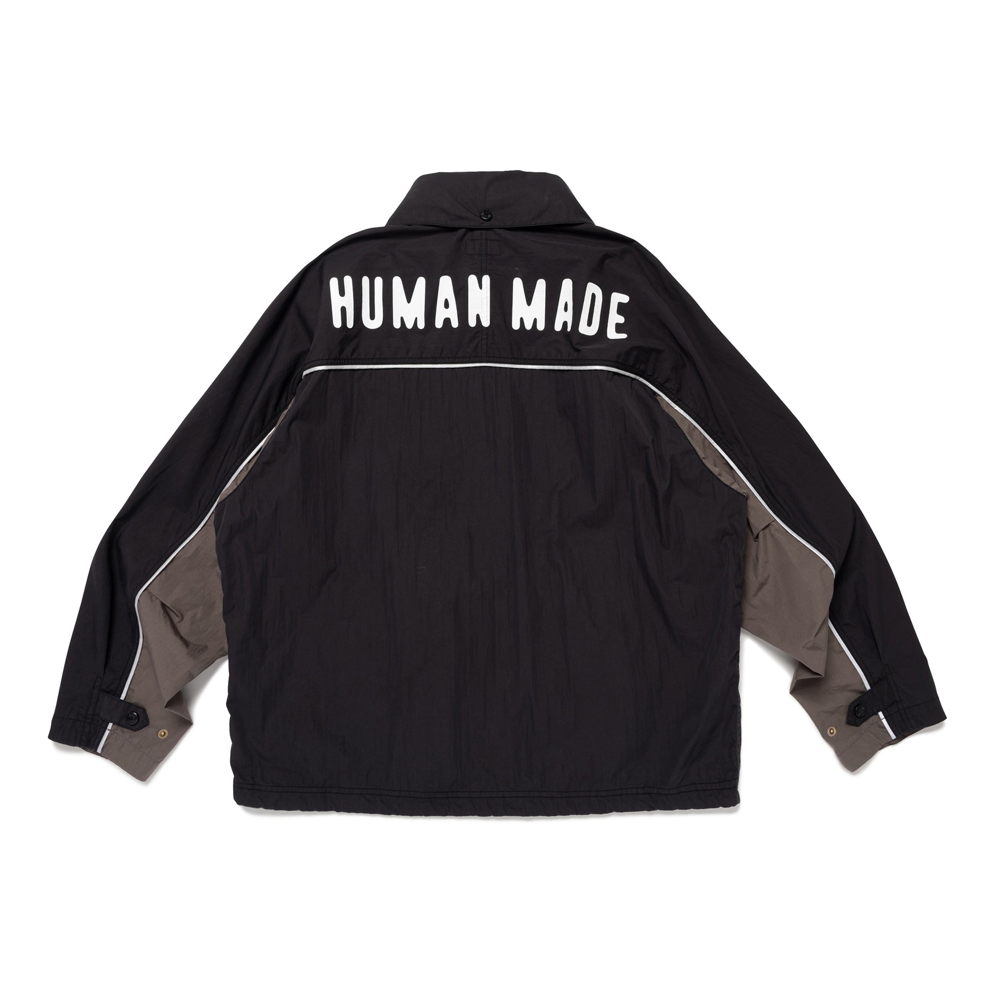HUMAN MADE NYLON ANORAK BK-B