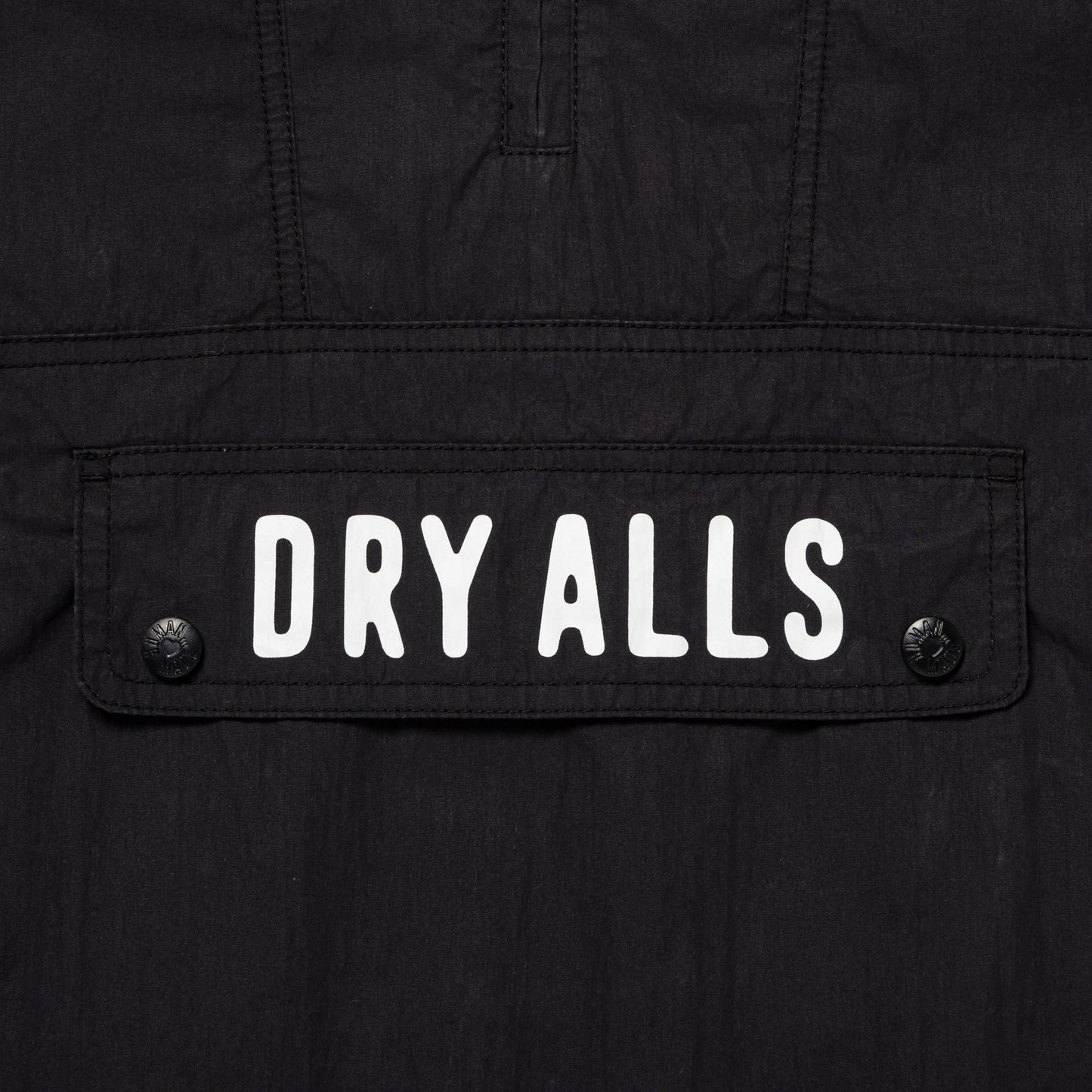 HUMAN MADE NYLON ANORAK BK-E