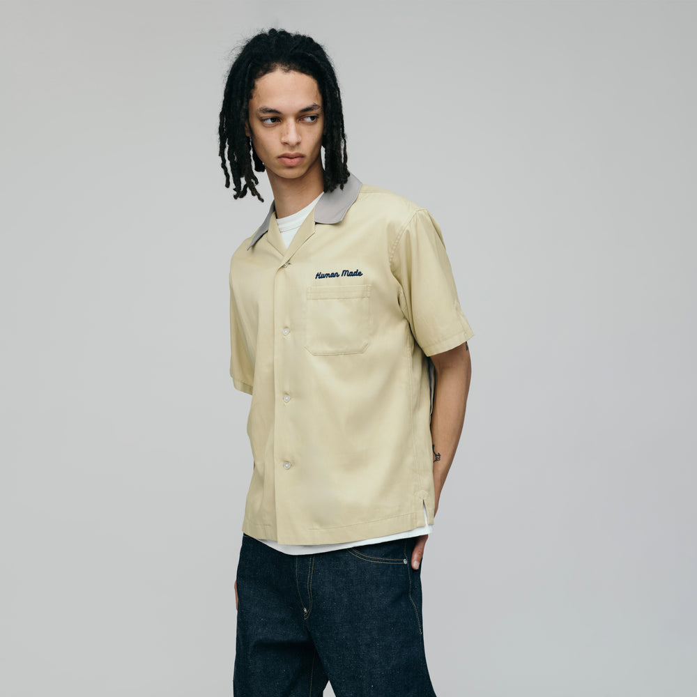 HUMAN MADE BOWLING S_S SHIRT YE-3
