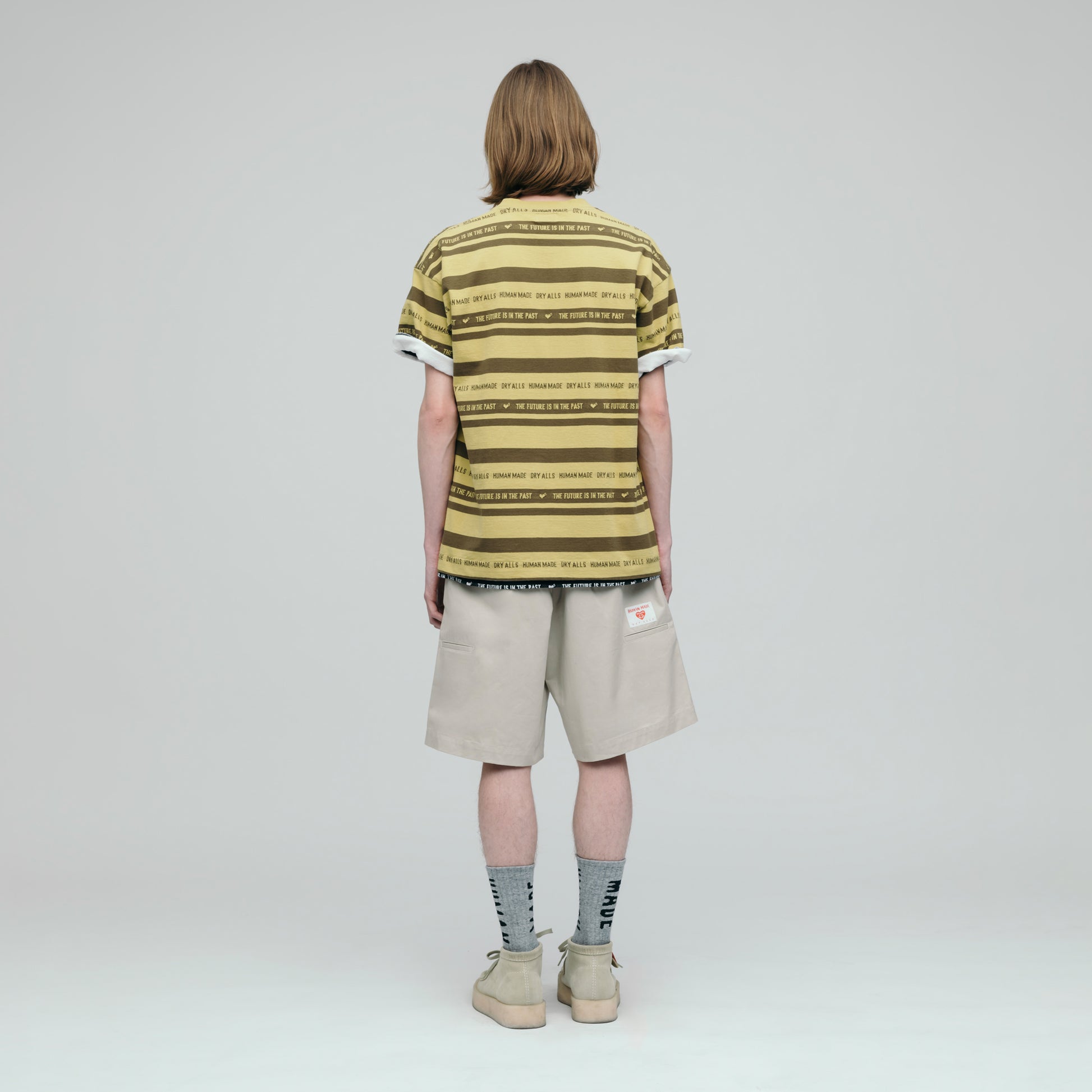 HUMAN MADE STRIPED T-SHIRT YE-2