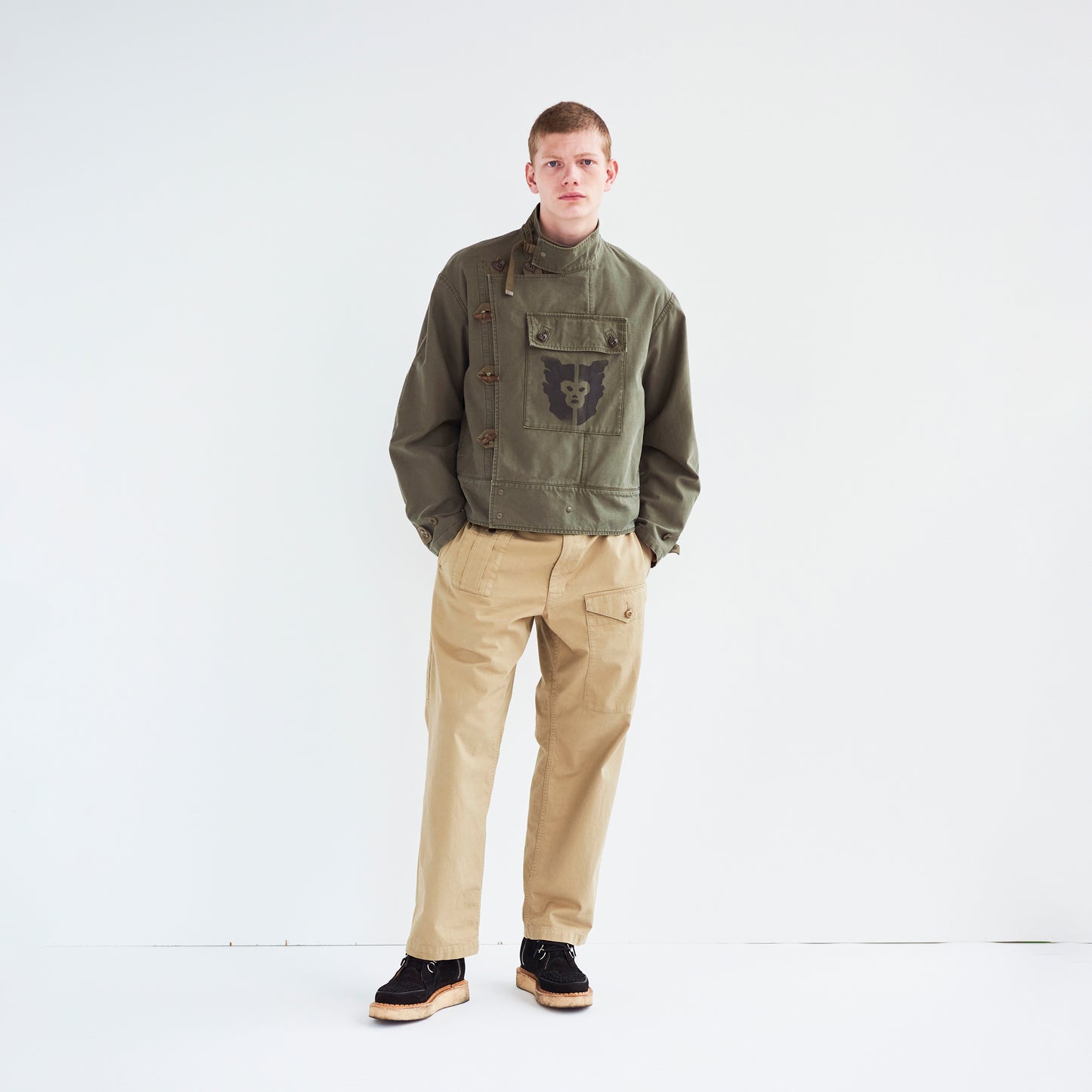 HUMAN MADE STRAIGHT CARGO PANTS