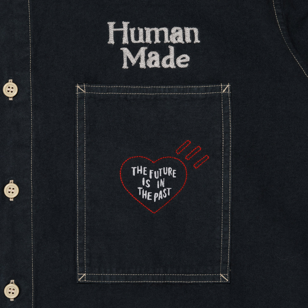 HUMAN MADE STITCH WORK SHIRT BK-C