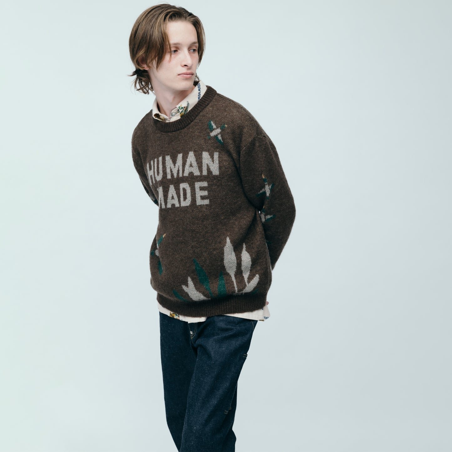 GRAPHIC KNIT SWEATER