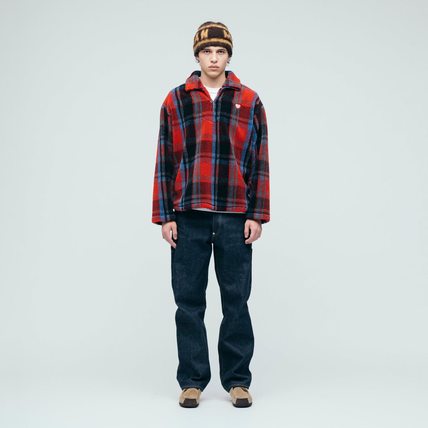 HUMAN MADE FLEECE PULLOVER 