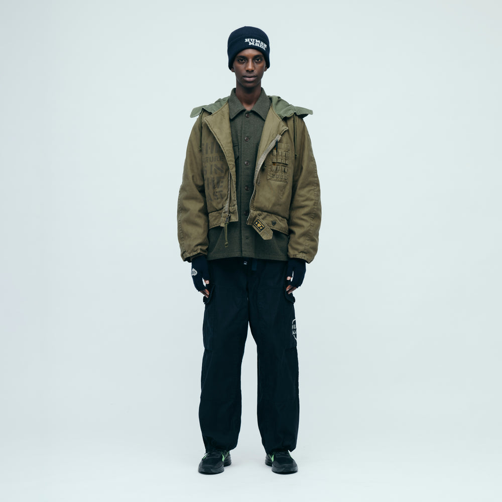 HUMAN MADE  HOODED BLOUSON 