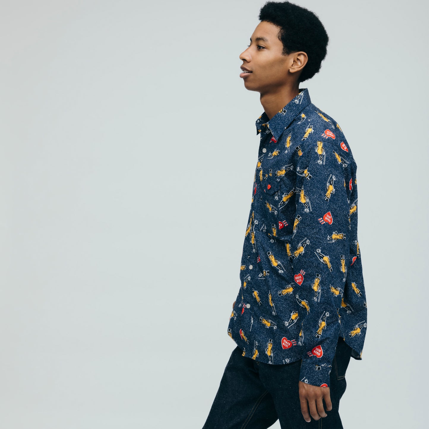 MR.PEANUT PRINTED SHIRT