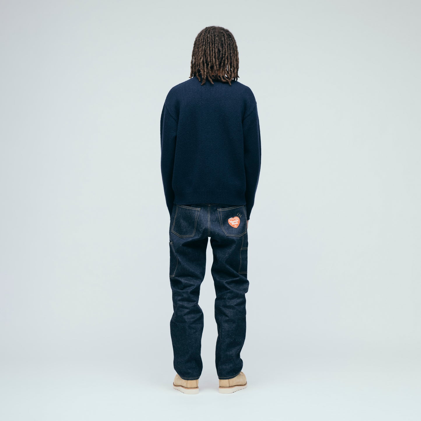 HUMAN MADE HEART KNIT SWEATER NY-2