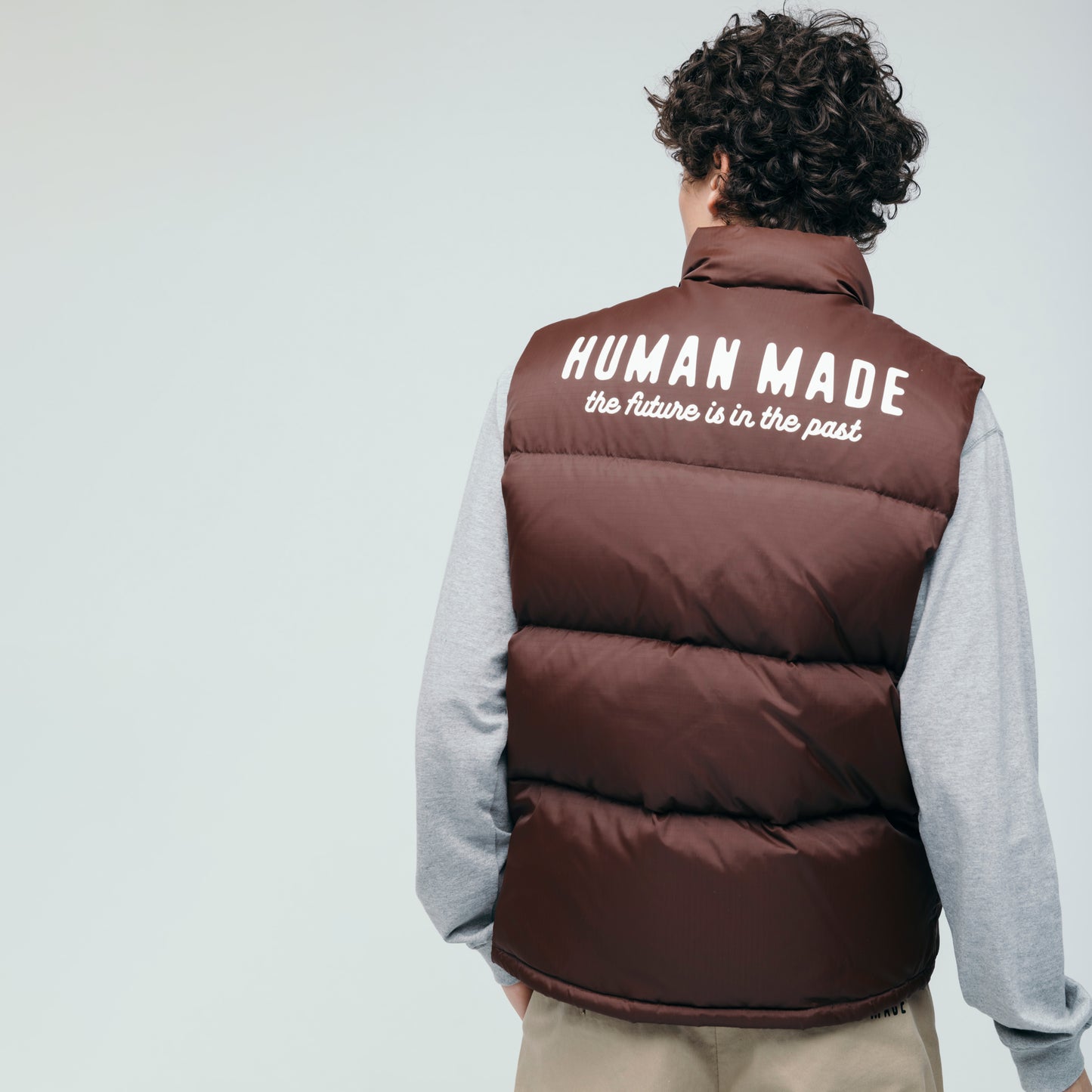 HUMAN MADE DOWN VEST BW-4