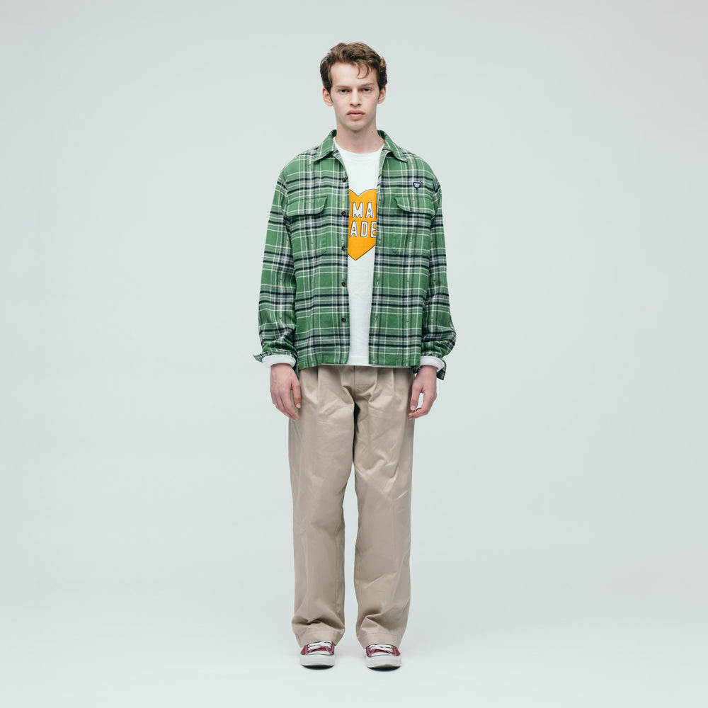 HUMAN MADE FLANNEL CHECK SHIRT 