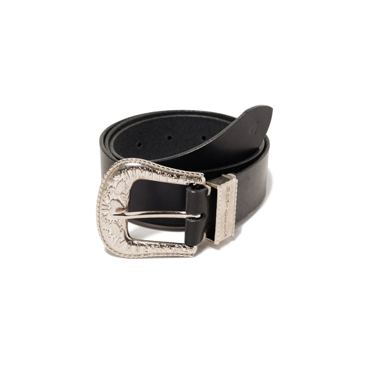 HUMAN MADE WESTERN LEATHER BELT BK-A