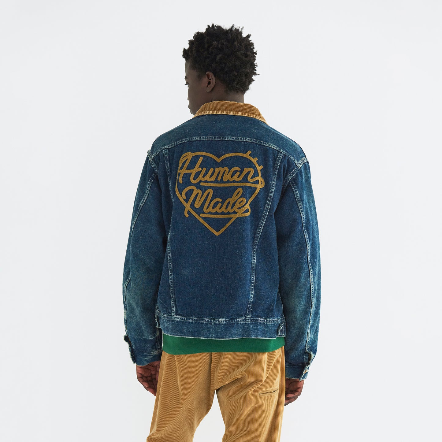 HUMAN MADE BLANKET LINED DENIM WORK JACKET ID-2