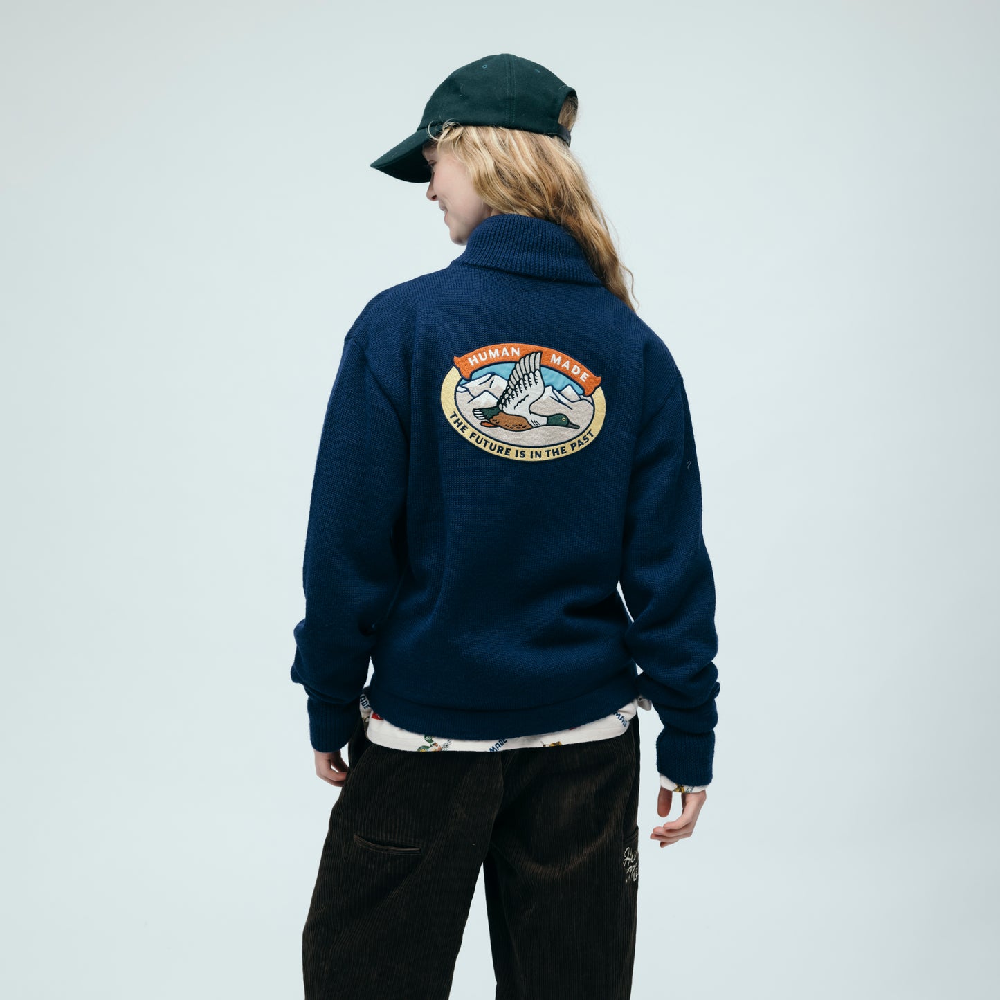 ZIP-UP KNIT CARDIGAN