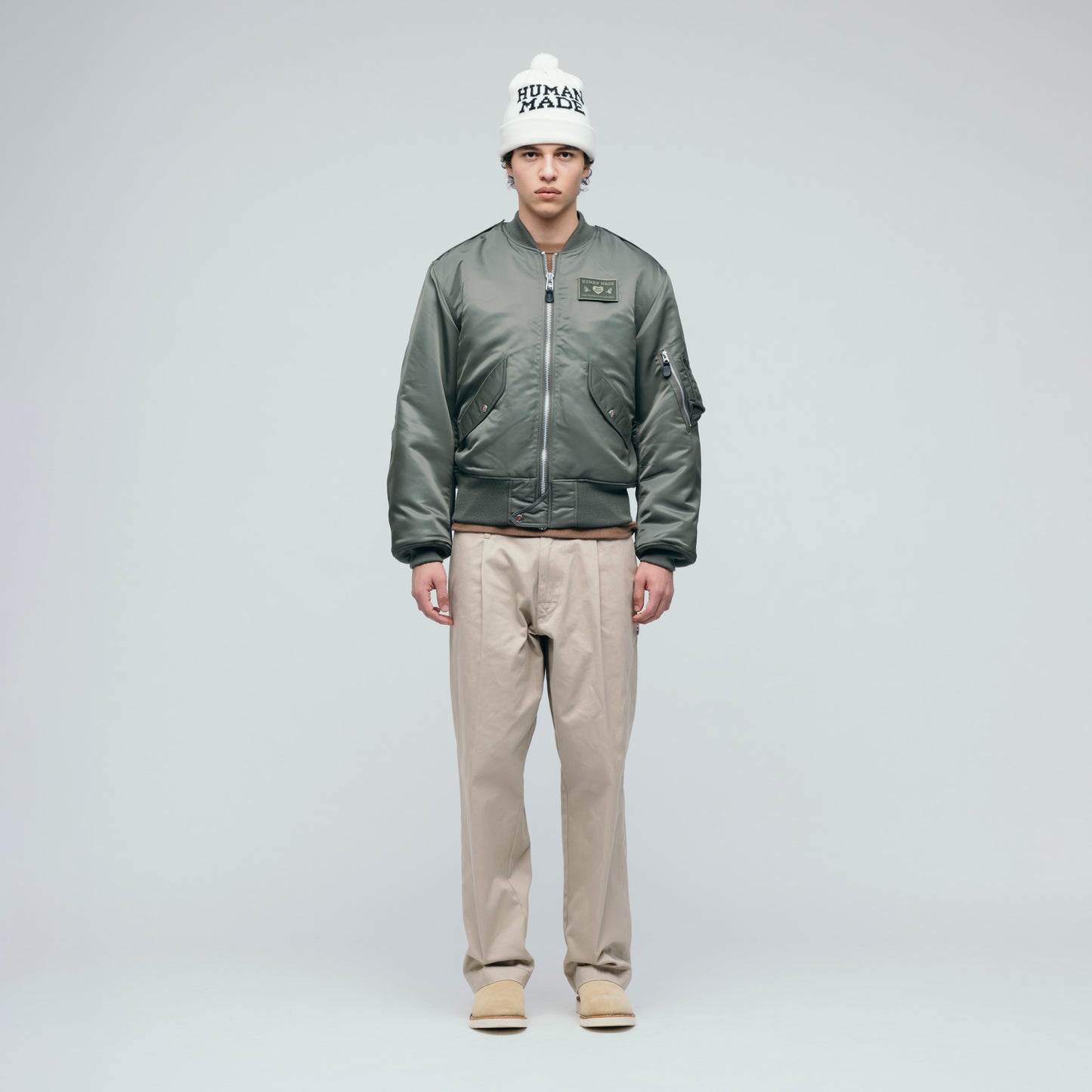 HUMAN MADE FLIGHT JACKET OD-1
