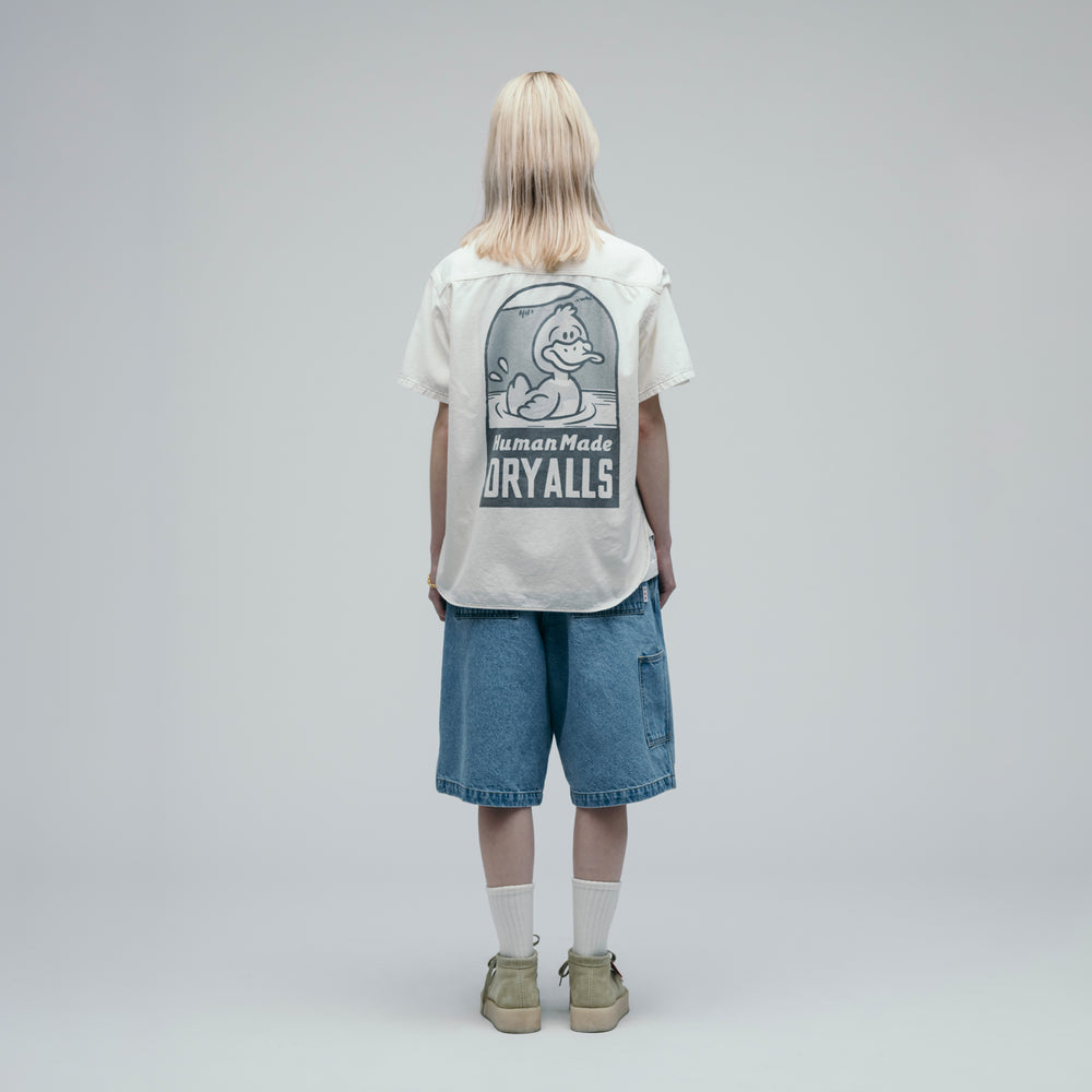 HUMAN MADE DENIM PAINTER SHORTS IN-5