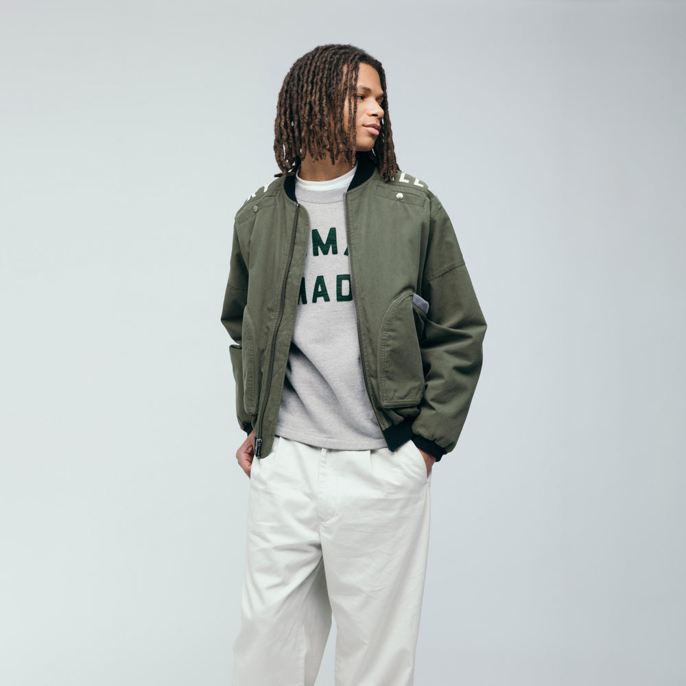 HUMAN MADE BOMBER JACKET OD-3