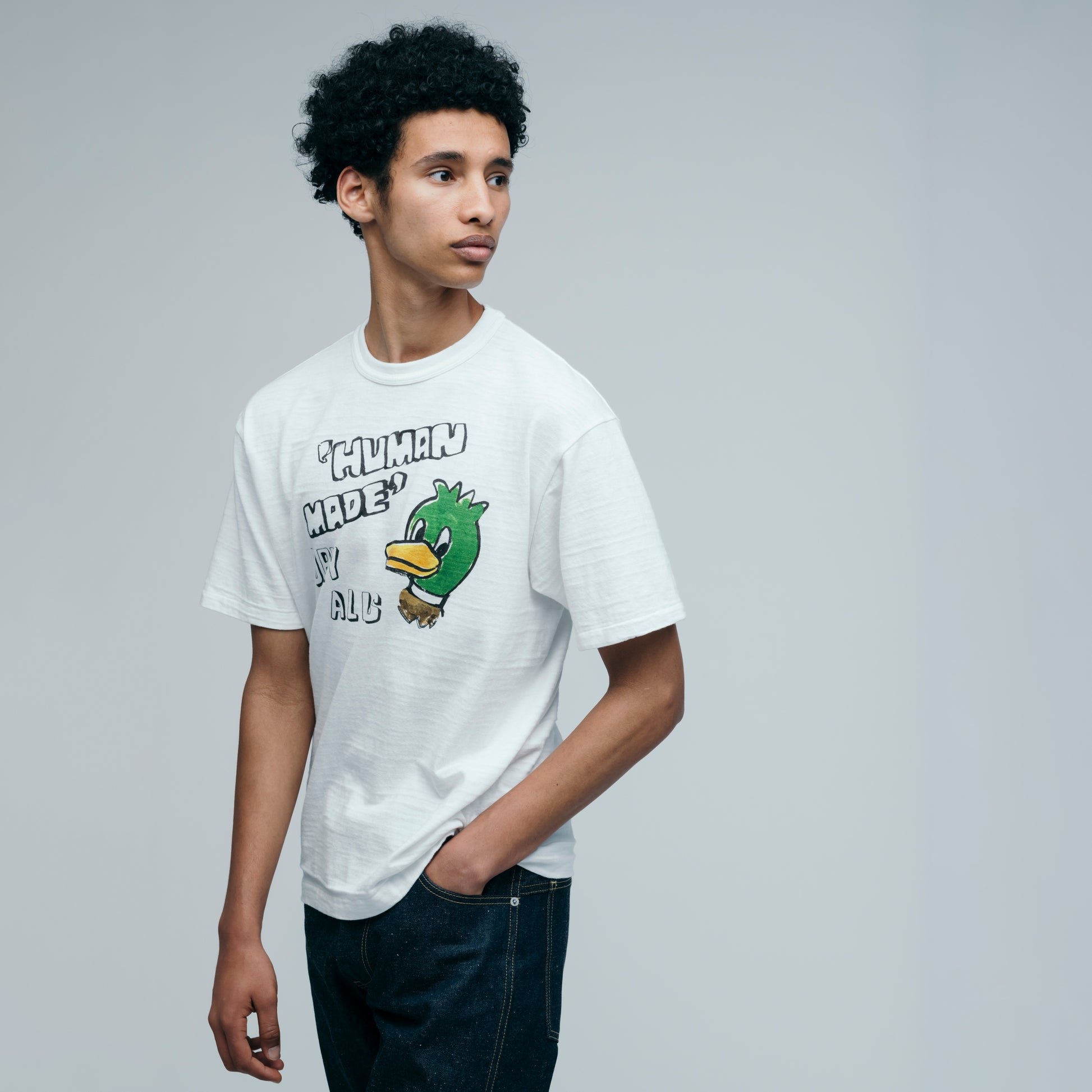 HUMAN MADE  GRAPHIC T-SHIRT WH-3