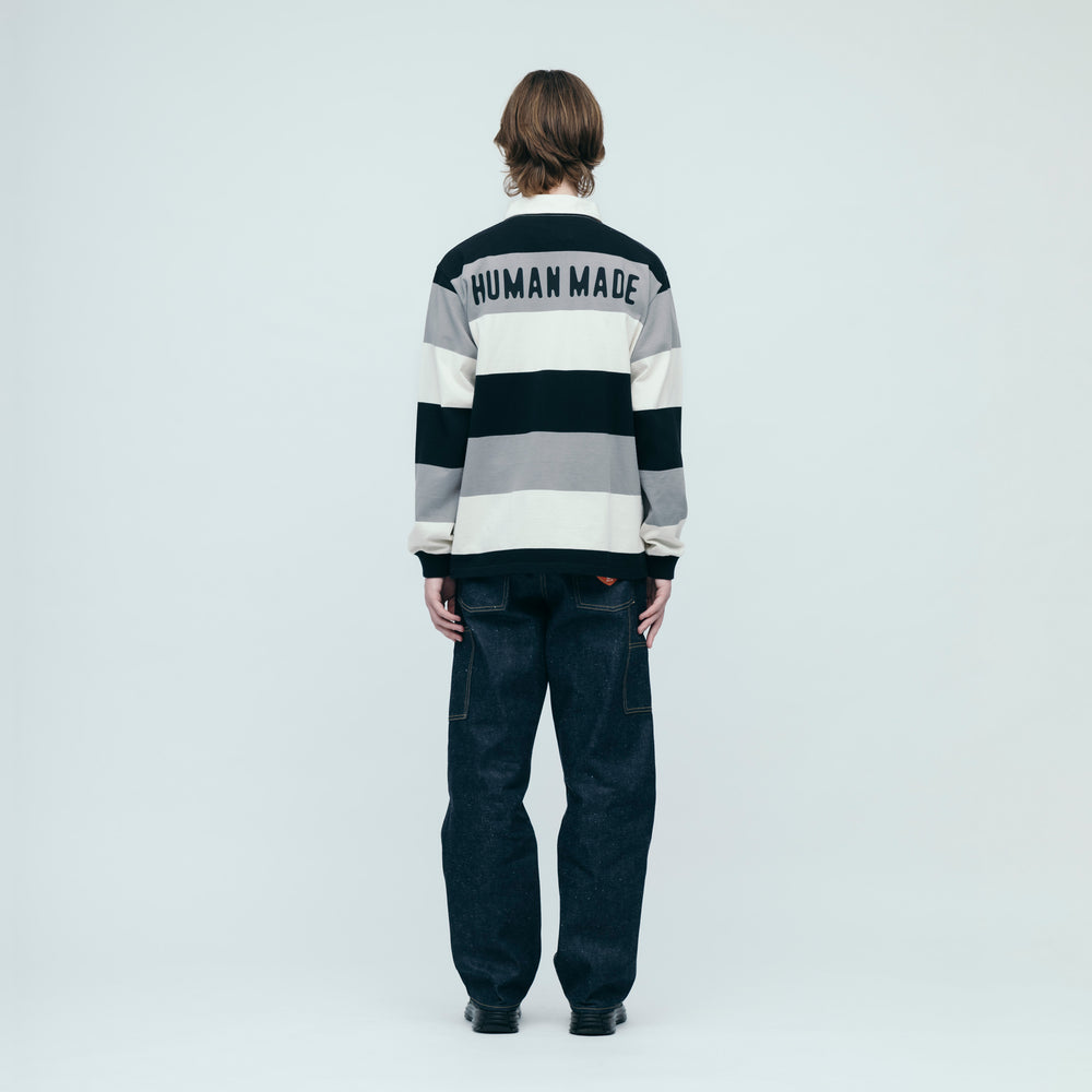 HUMAN MADE RUGBY SHIRT BK-2