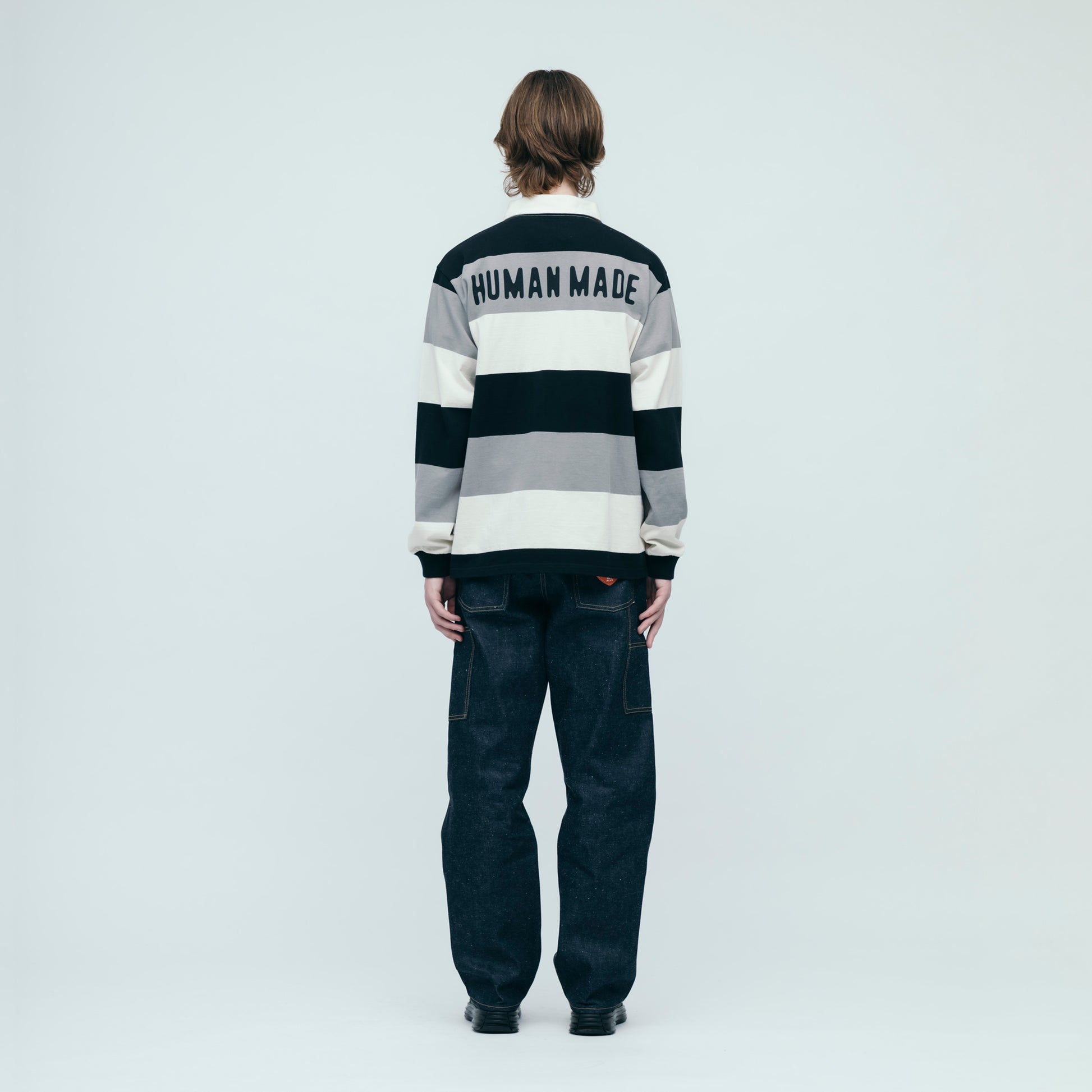 HUMAN MADE RUGBY SHIRT BK-2