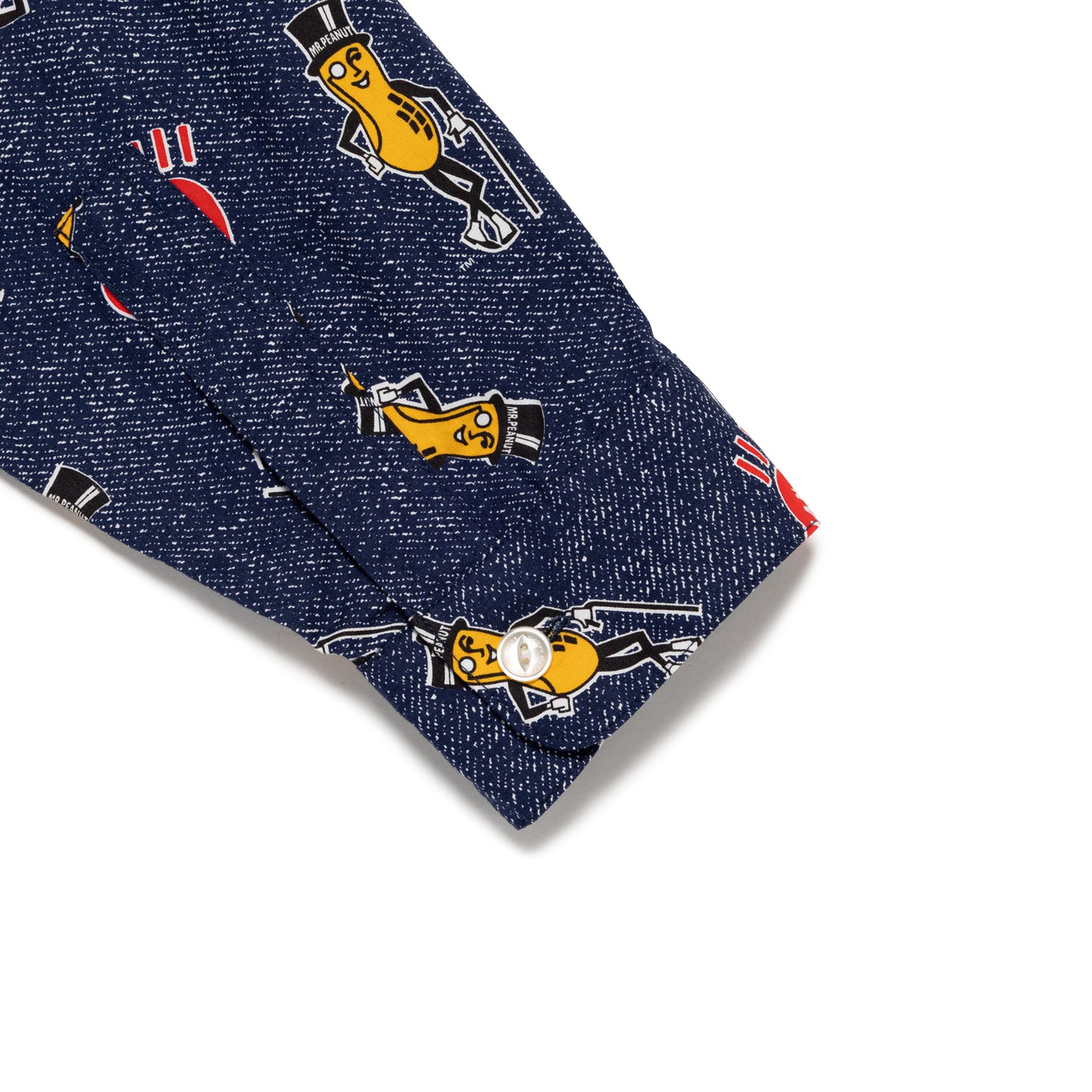 HUMAN MADE MR.PEANUT PRINTED SHIRT NY-D