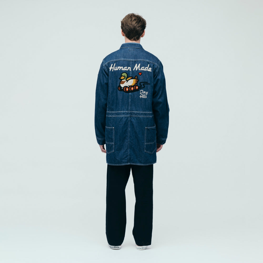 HUMAN MADE DENIM HALF COATIN