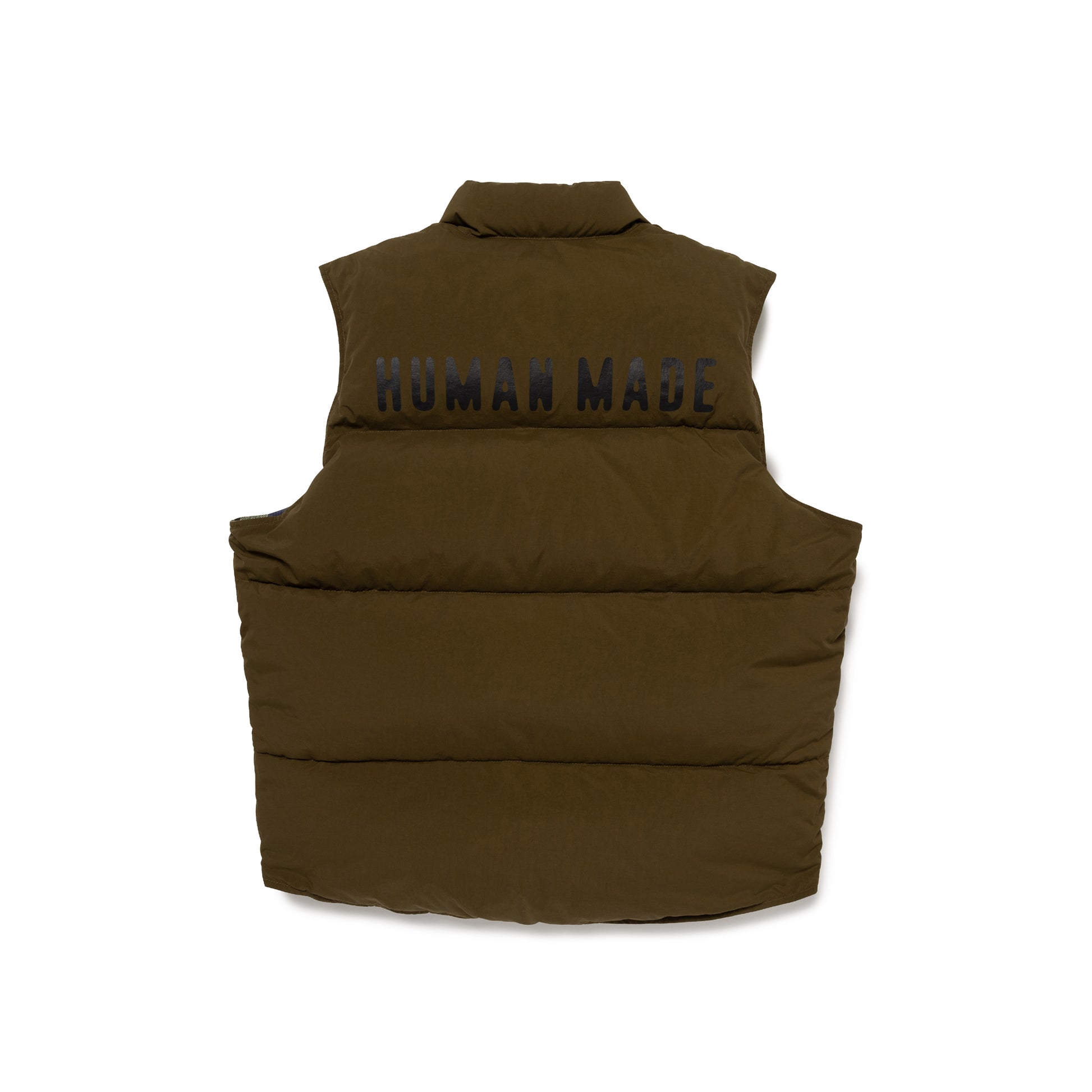 HUMAN MADE REVERSIBLE DOWN VEST 1-B