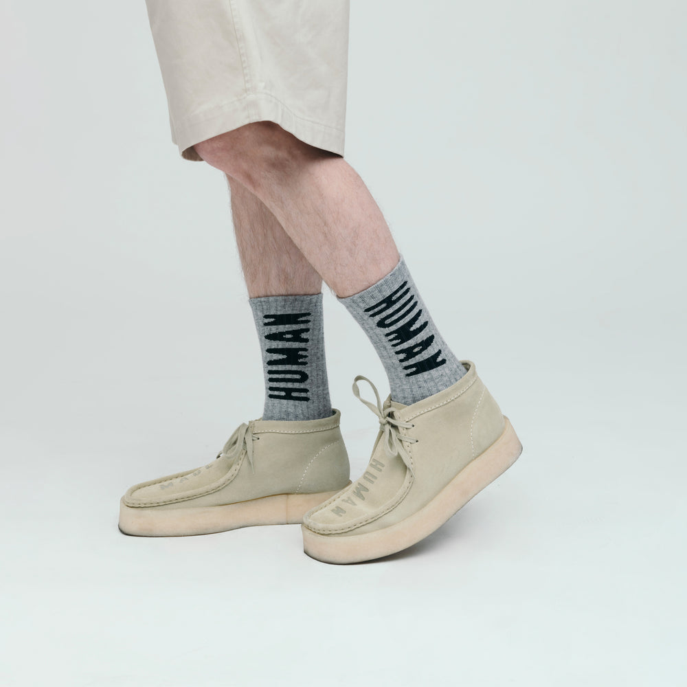 HUMAN MADE HM LOGO SOCKS GY-1