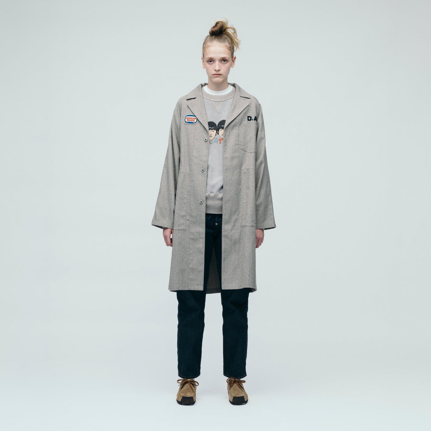 HUMAN MADE  WORK COAT GY-1