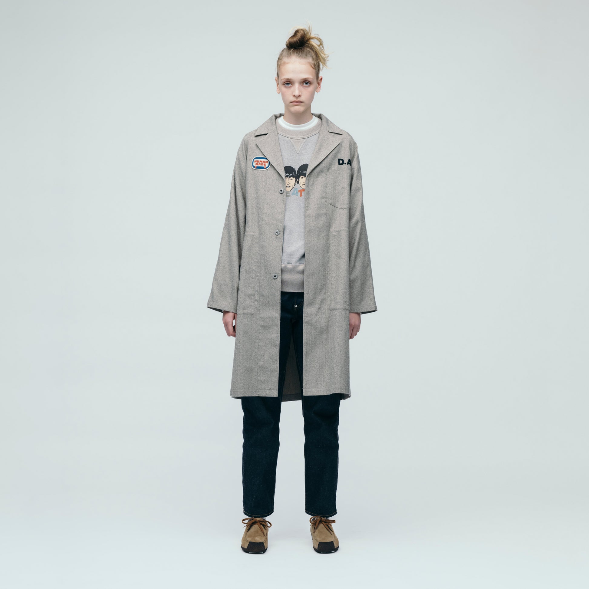 HUMAN MADE  WORK COAT GY-1