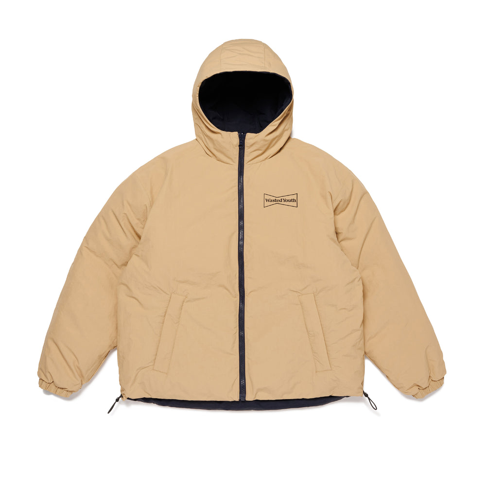 WASTED YOUTH REVERSIBLE PADDED HOOD JACKET BG-A