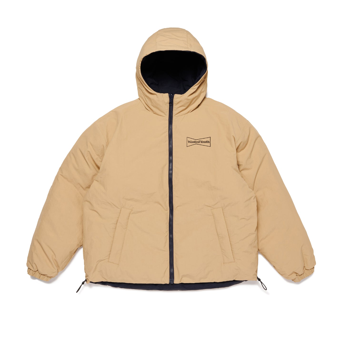 WASTED YOUTH REVERSIBLE PADDED HOOD JACKET BG-A