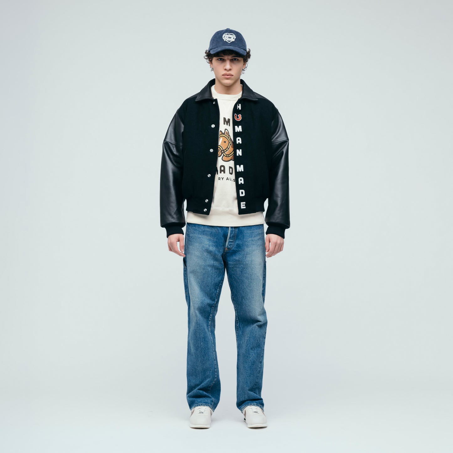 HUMAN MADE STADIUM JACKET BK-1
