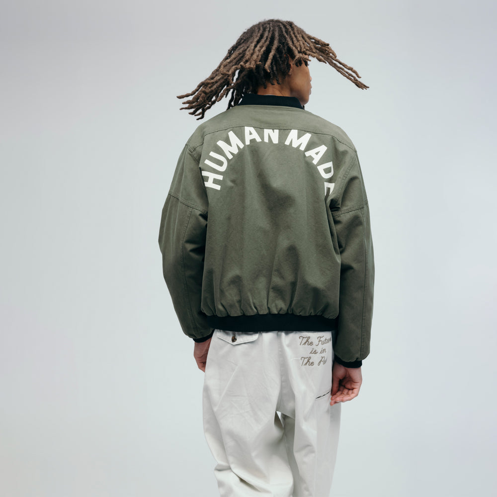 HUMAN MADE BOMBER JACKET OD-4