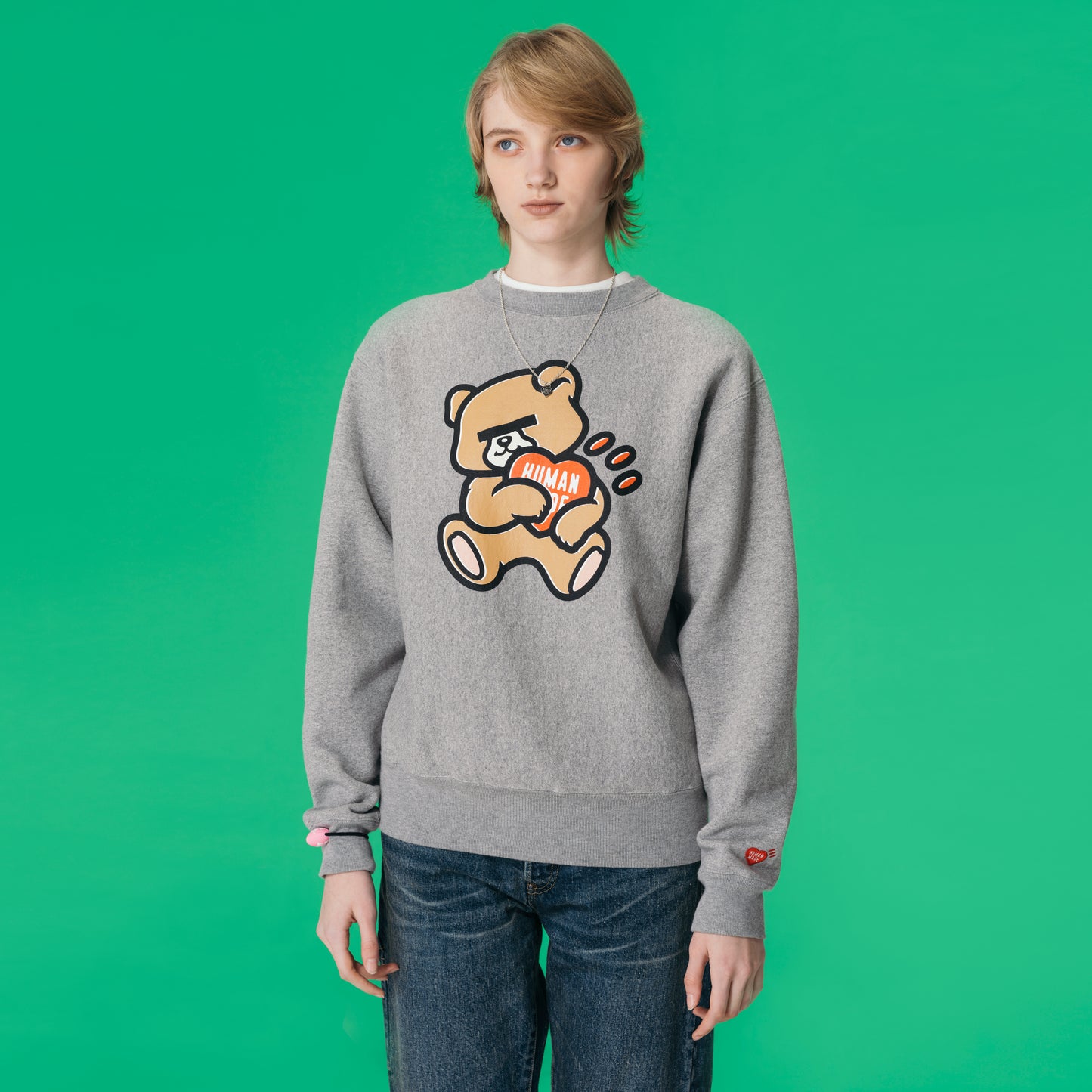 HUMAN MADE HUMAN MADE × UNDERCOVER HEAVYWEIIGHT SWEATSHIRT GY-1