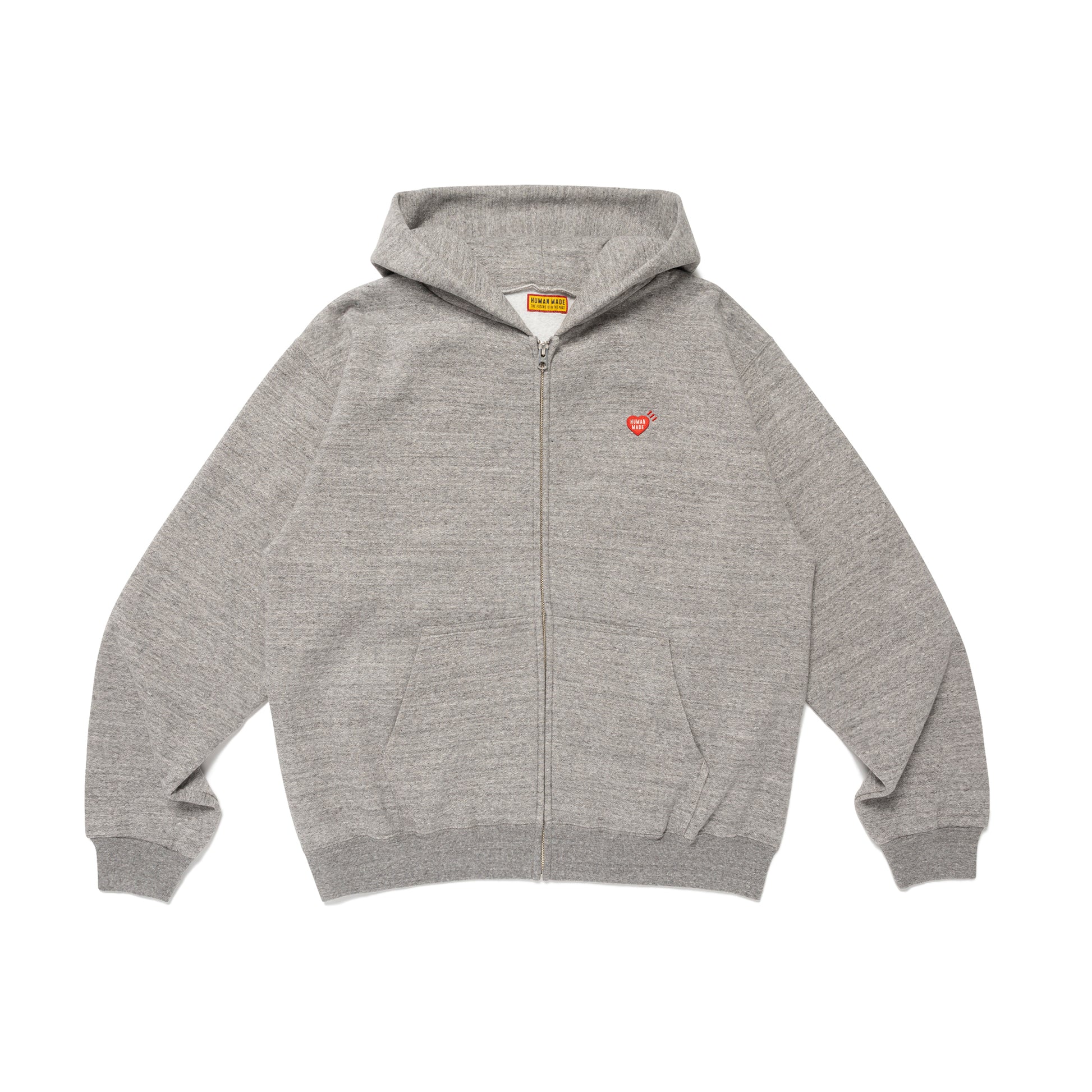 HUMAN MADE CLASSIC ZIP-UP SWEAT HOODIE　GY