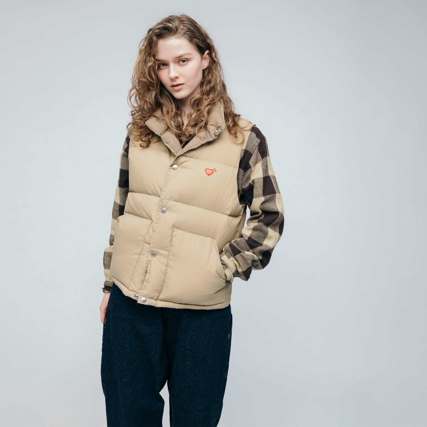 HUMAN MADE DOWN VEST BG-3