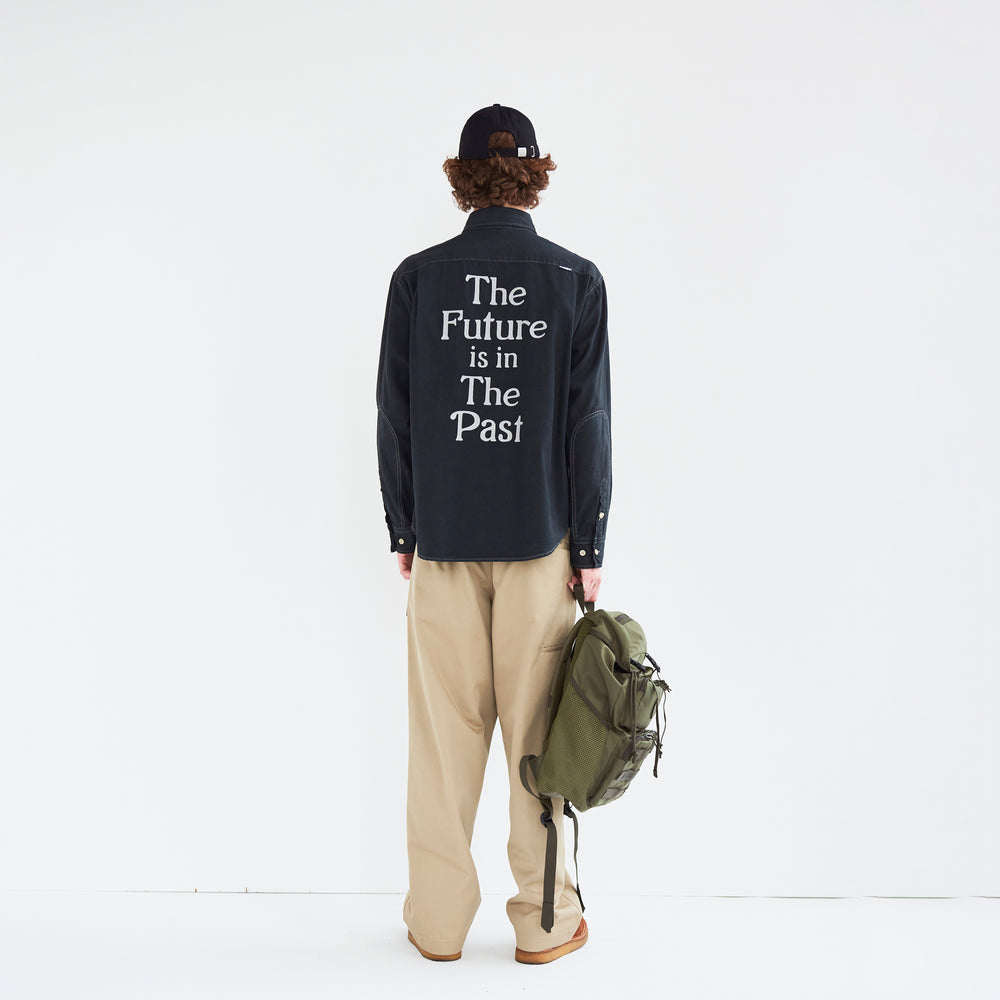 HUMAN MADE STITCH WORK SHIRT BK-2