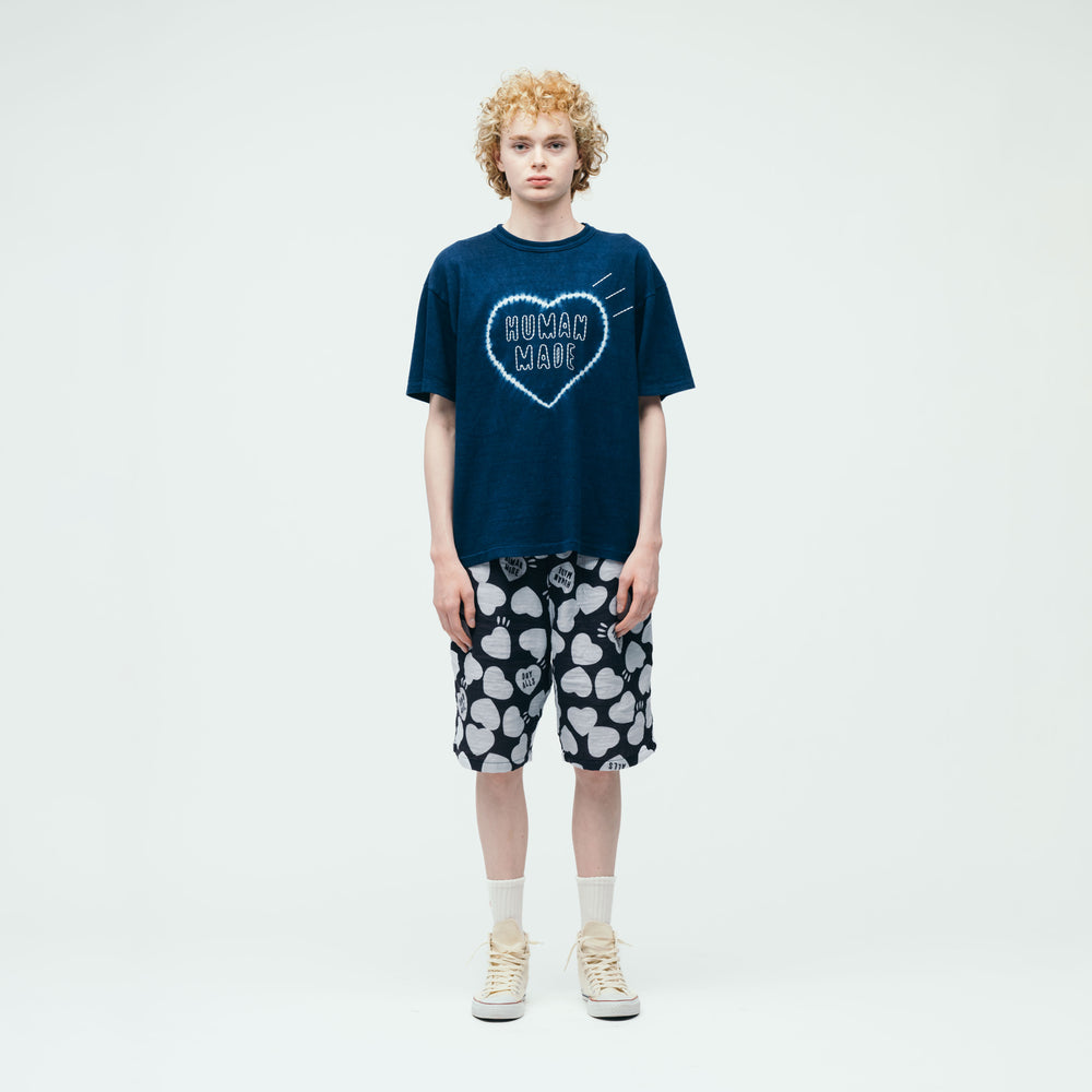 HUMAN MADE INDIGO DYED T-SHIRT IN-1