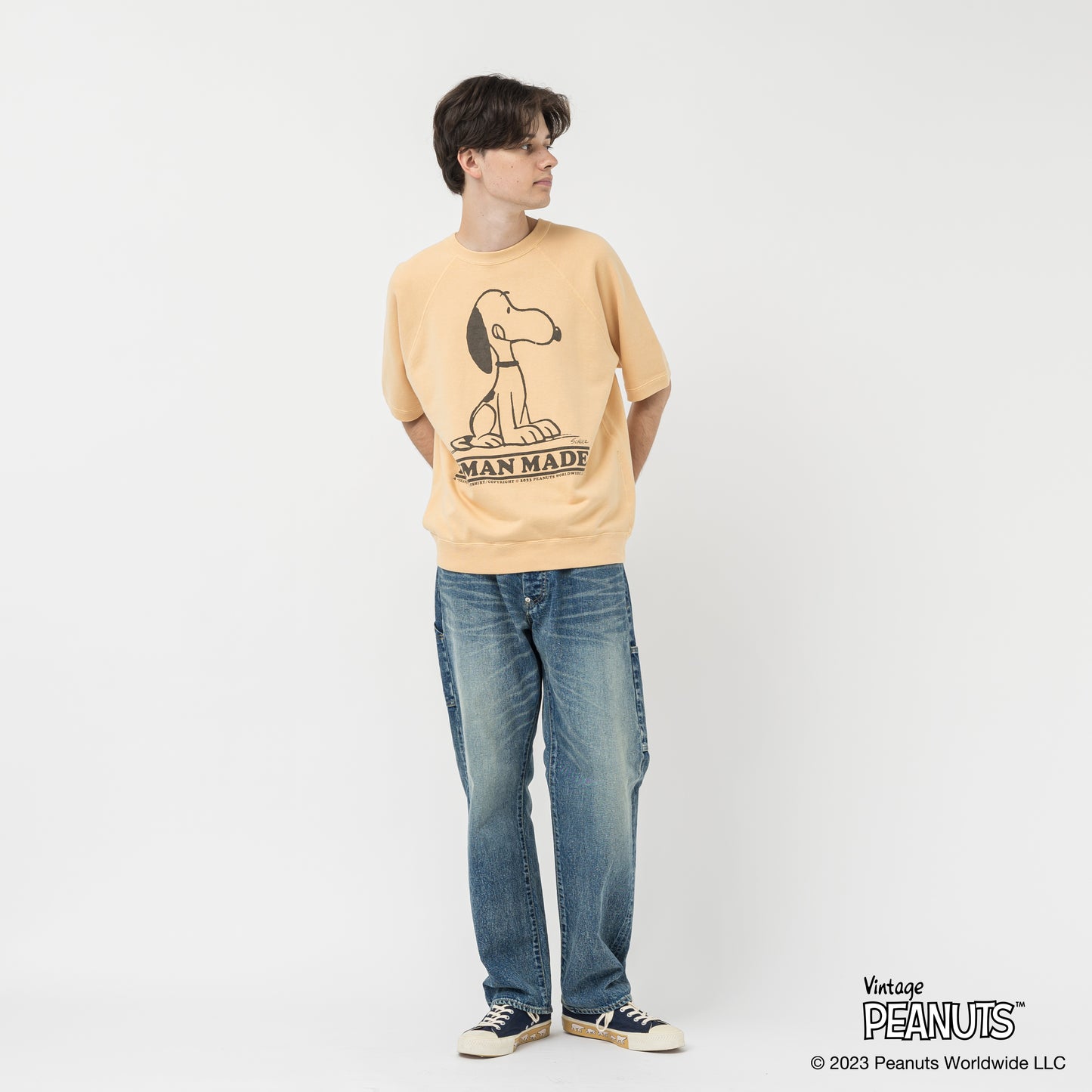 20000円で購入させて下さいHUMAN MADE Peanuts S/S Sweatshirt #2Blue