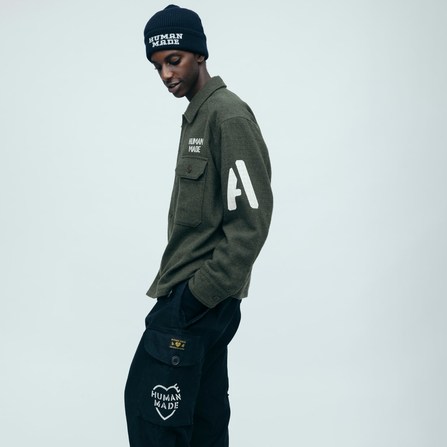 HUMAN MADE MILITARY SHIRTNY