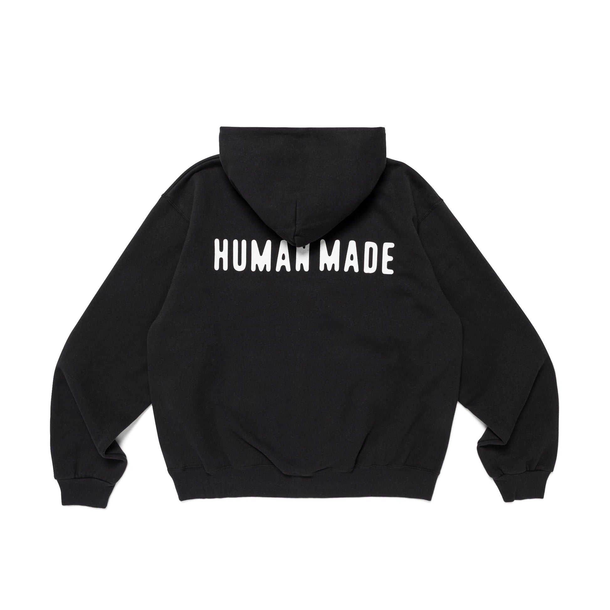 HUMAN MADE CLASSIC ZIP-UP SWEAT HOODIE　BK