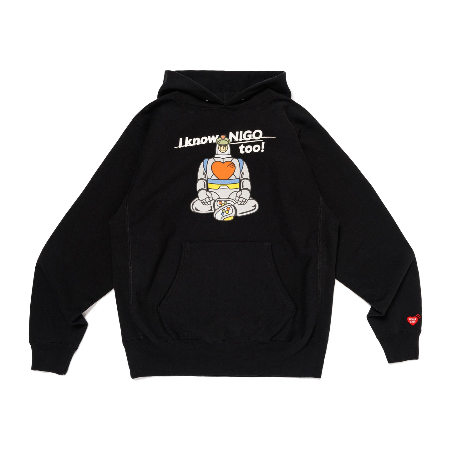 I KNOW NIGO TOO×HUMAN MADE HEAVYWEIGHT HOODIE