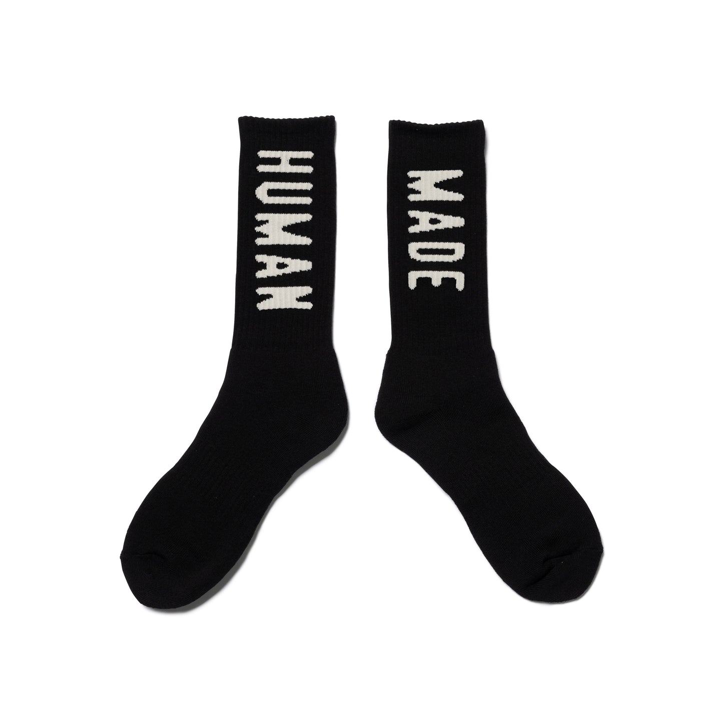 HUMAN MADE HM LOGO SOCKS BK-B